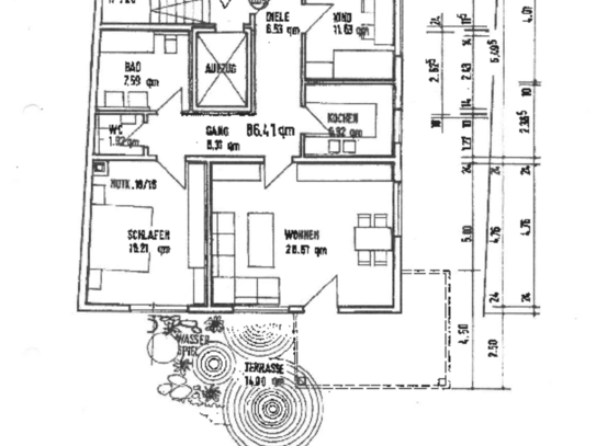 3-Zimmer Wohnung mit Terrasse, Gartenanteil und TG-Stellplatz in St. Johannis zu verkaufen