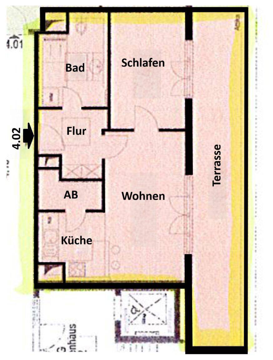 Exklusive 2-Zimmer Dachgeschosswohnung mit Wasserblick - Foto 1