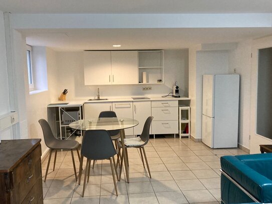 2-Zimmerwohnung mit Wlan, TV, Küche, Dusche/WC, Terrasse, Parkplatz und Waschmaschine