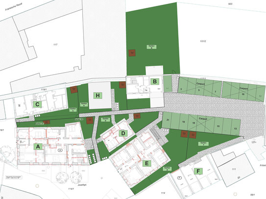 Einfamilienhaus-Neubau im Herzen der Spalter Altstadt mit Garten