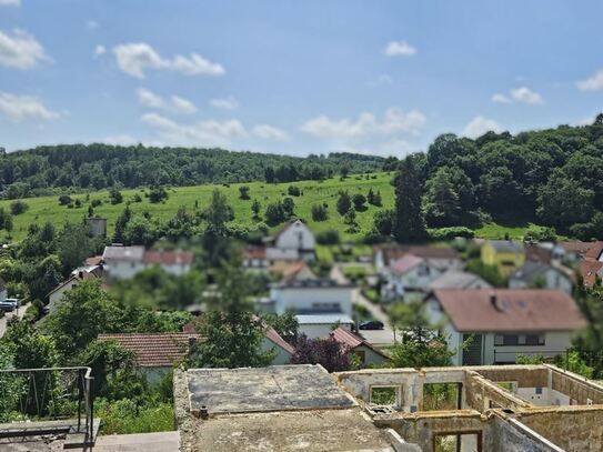 Erschlossenes Baugrundstück, Hanglage in Schnaitheim mit Weitsicht