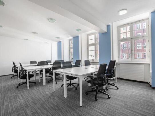 Buchen Sie einen reservierten Coworking-Arbeitsplatz oder Hot Desk in Regus Chilehaus