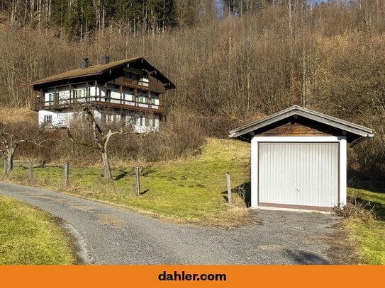 DAHLER - Charmantes Anwesen mit Altbestand am Nußlberg mit einzigartigem Blick auf das Kaisergebirge