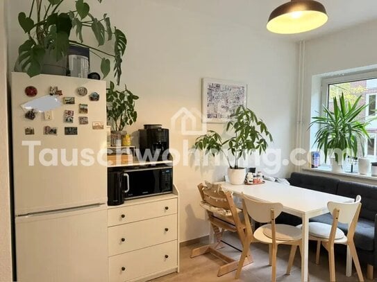 [TAUSCHWOHNUNG] Renovierte 60qm Wohnung mit Balkon im Herzen von Winterhude