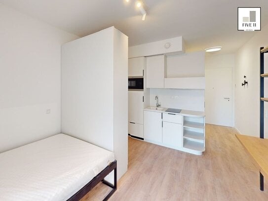 Single-Apartment mit Einbauküche