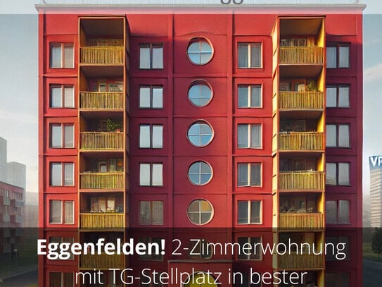 Eggenfelden! 2-Zimmerwohnung mit TG-Stellplatz in bester Zentrumslage (241220)