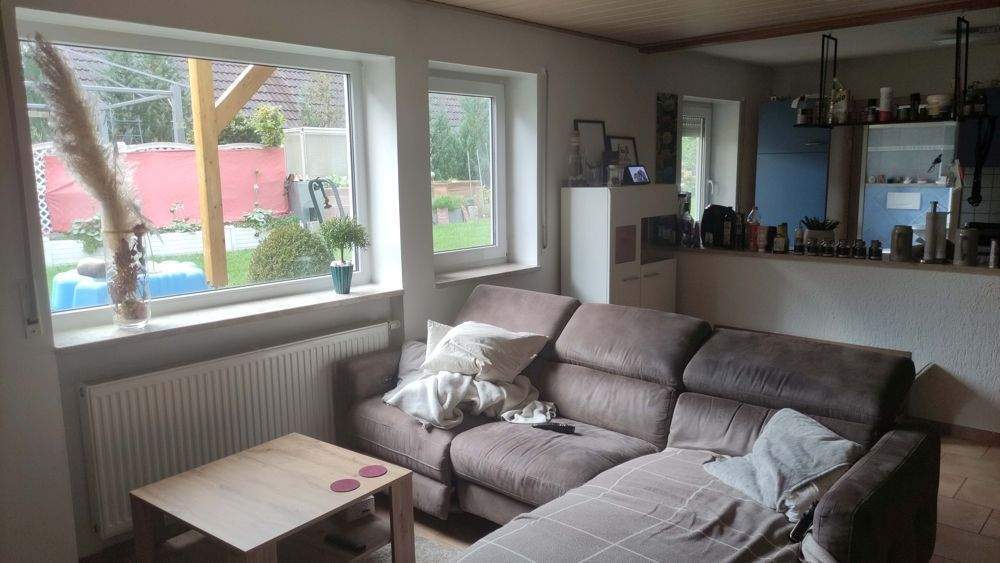                                                               ***GEPFLEGTE RUHIGE 2-ZIMMER SOUTERRAIN WOHNUNG IN BURGOBERBACH, STELLPLATZ***                                                       in Claffheim (Ansbach)