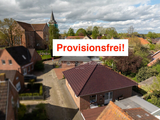 Kapitalanleger aufgepasst! Gepflegter, vermieteter Bungalow in zentraler Ortskernlage von Bunde