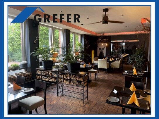 Restaurant & Bar mit Kegelbahn und Außenbereich GREFER Immobilien