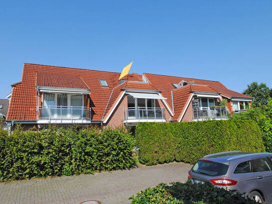 Toplage am Klövensteen: Maisonette mit zwei Balkonen - sonnig und ruhig