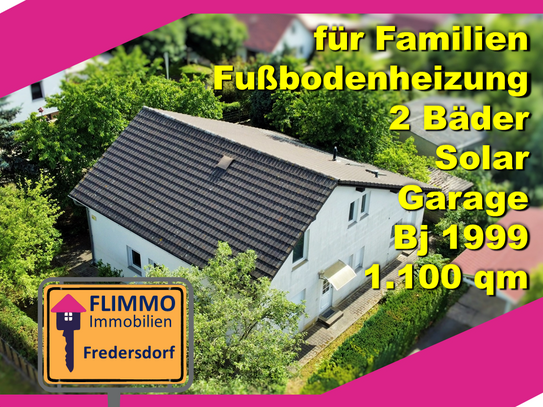 5-Zi Einfamilienhaus | Fußbodenheizung | großer Garten