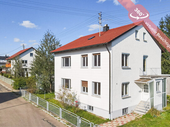 Roggenburg-Schießen: Modernisierungsbedürftiges Haus mit großzügigem Grundstück