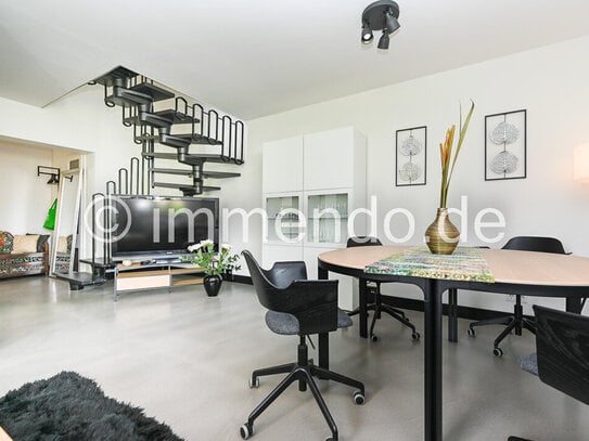 Selbeck, top moderne Wohnung mit Terrasse und eigenem Stellplatz