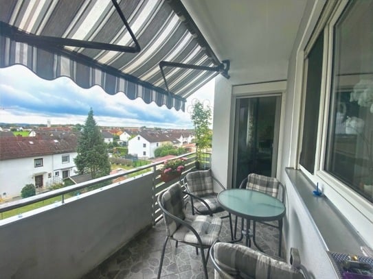 3-Zimmer-Wohnung in Töging mit Weitblick