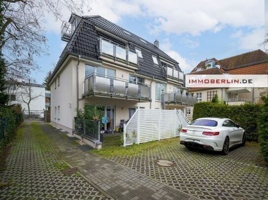 IMMOBERLIN.DE - Perfekt sanierte Wohnung mit Westterrasse in behaglicher Lage