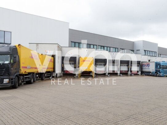 HALLE | LOGISTIK | BÜRO | 60 LADEBRÜCKEN | KRANBAHN | VIDAN REAL ESTATE