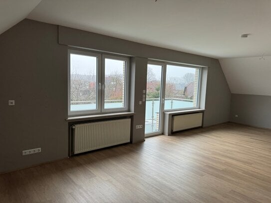 Ruhige Lage in Hasbergen Ohrbeck: 3-Zimmer-1.OG-Wohnung mit Balkon und Einbauküche