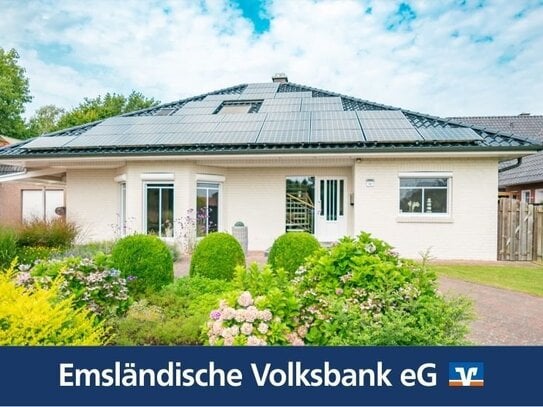 RESERVIERT: Geräumiger Bungalow mit schönem Garten nahe der Ems