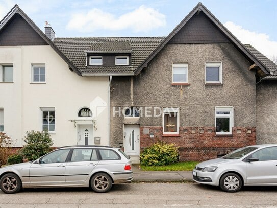 Denkmalgeschütztes Reihenendhaus in ruhiger Lage mit großem Garten