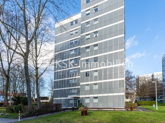 Gemütliche 3-Zimmer-Wohnung mit Fernblick in Frechen.