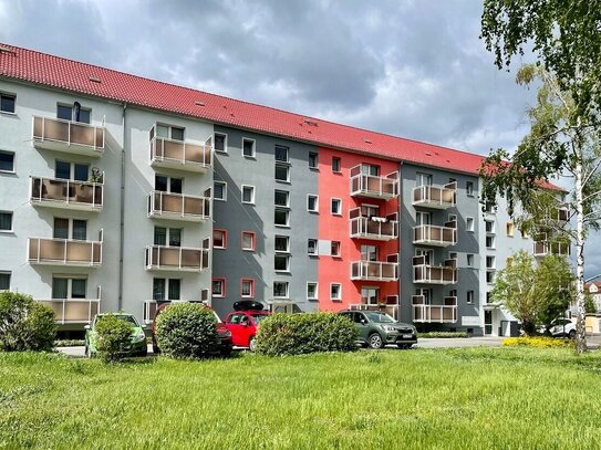 Nähe Zentrum Meißen-Cölln: 3-RWE mit Balkon und Badewanne