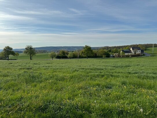 Herrliches Baugrundstück mit unverbaubarer Aussicht! L - Echternach 15min!