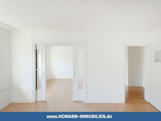 Perfekt geschnittene 3-Zimmer-Wohnung mit Balkon in 1-A Lage!