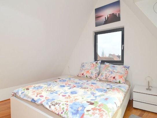 Exclusive 3-Zimmer Maisonette-Wohnung in der Ulmer City mit Münsterblick