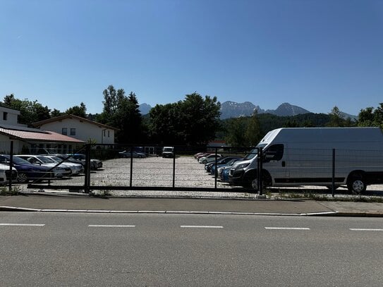 Unbebautes Gewerbegrundstück in Füssen langfristig zu vermieten