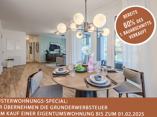 *MUSTERWOHNUNGS-SPECIAL* Willkommen in Mainz-Weisenau - 86 m² mit hochwertiger Ausstattung + Loggia und Balkon