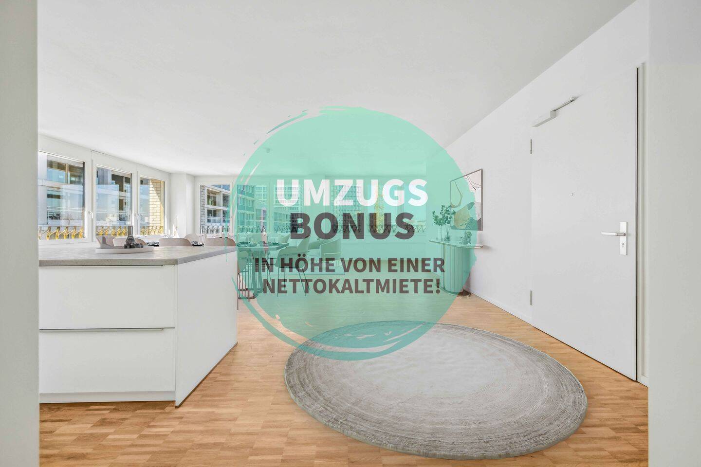 Bright and Stylish - Modernes 2-Zimmer-Apartment mit Loggia im Crown II - Foto 1