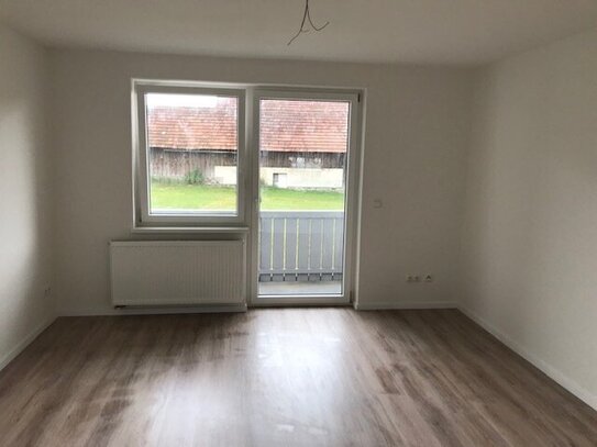 Helle 3-Raum Wohnung mit Balkon mitten in Frauenau!