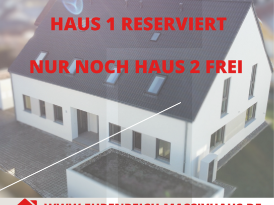 Neubau - Doppelhaushälfte "Stadtvilla 2.0" in 93413 Cham / Haidhäuser