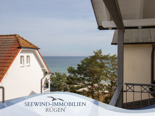 Erste Reihe - Exclusive Ferienwohnung mit Blick auf das Wasser im Ostseebad Binz auf der Insel Rügen