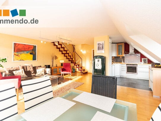 Saarn, attraktive Maisonette-Wohnung mit Balkon!