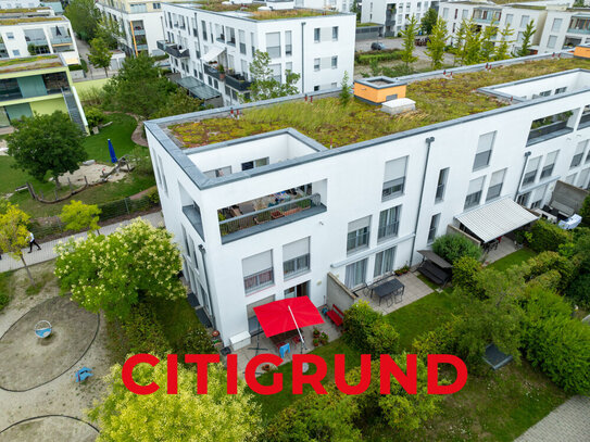 Beim Riemer Landschaftspark - Großzügige, helle Dachterrassen-Wohnung in grüner Idylle