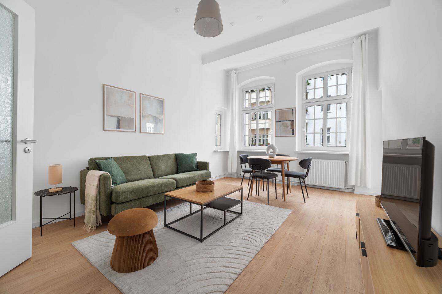Wunderschöne 2-Zimmer-Wohnung in Neukölln - voll möbliert - Foto 1