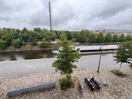 Mitte: 2-Zi-NB-Wohnung - WASSERBLICK - 71 m² - 2 TERRASSEN, EBK LUXUS Bad - per SOFORT zu VERKAUFEN