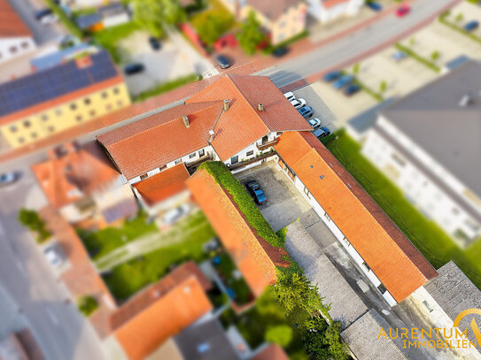 Großzügiger Grund mit Wohn- und Geschäftshaus, Gaststätte, Spielhalle, Hallen, Schuppen u. Werkstatt