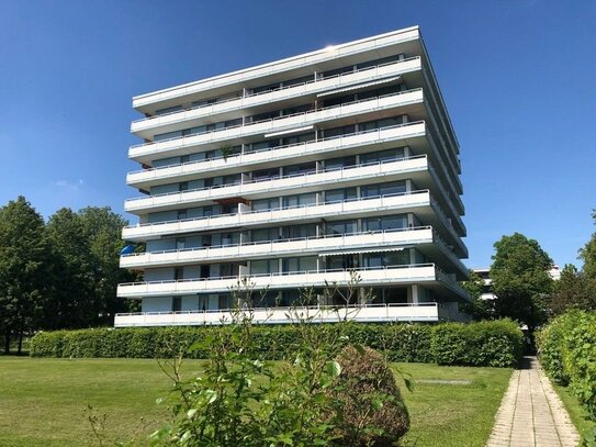 Hübsches 1-Zimmer-Apartment mit Südbalkon und Blick in den Garten