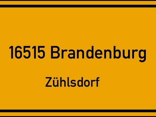 Großes Baugrundstück 1276 m² bei Berlin / Zühlsdorf