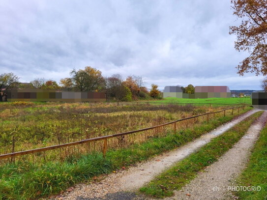 Baugrundstück ca. 1.000 m² (auch teilbar 537 m² und 463 m²) In Baiersdorf/OT Igelsdorf Landkreis Höchstadt/Erlangen zu…