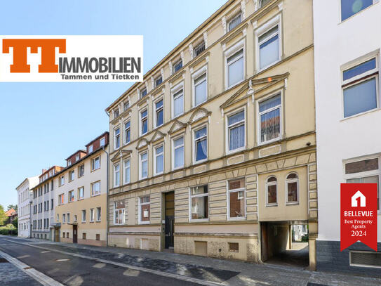 Günstige Dreiraumwohnung mit Kaminofen in Heppens!