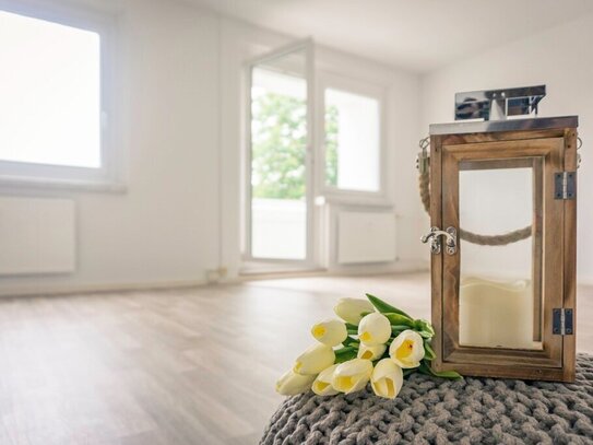 Rollstuhlgerechte 4-Raum-Wohnung mit Balkon