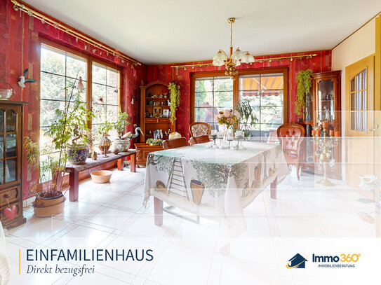 Bezugsfreies Einfamilienhaus mit Terrasse und Garten