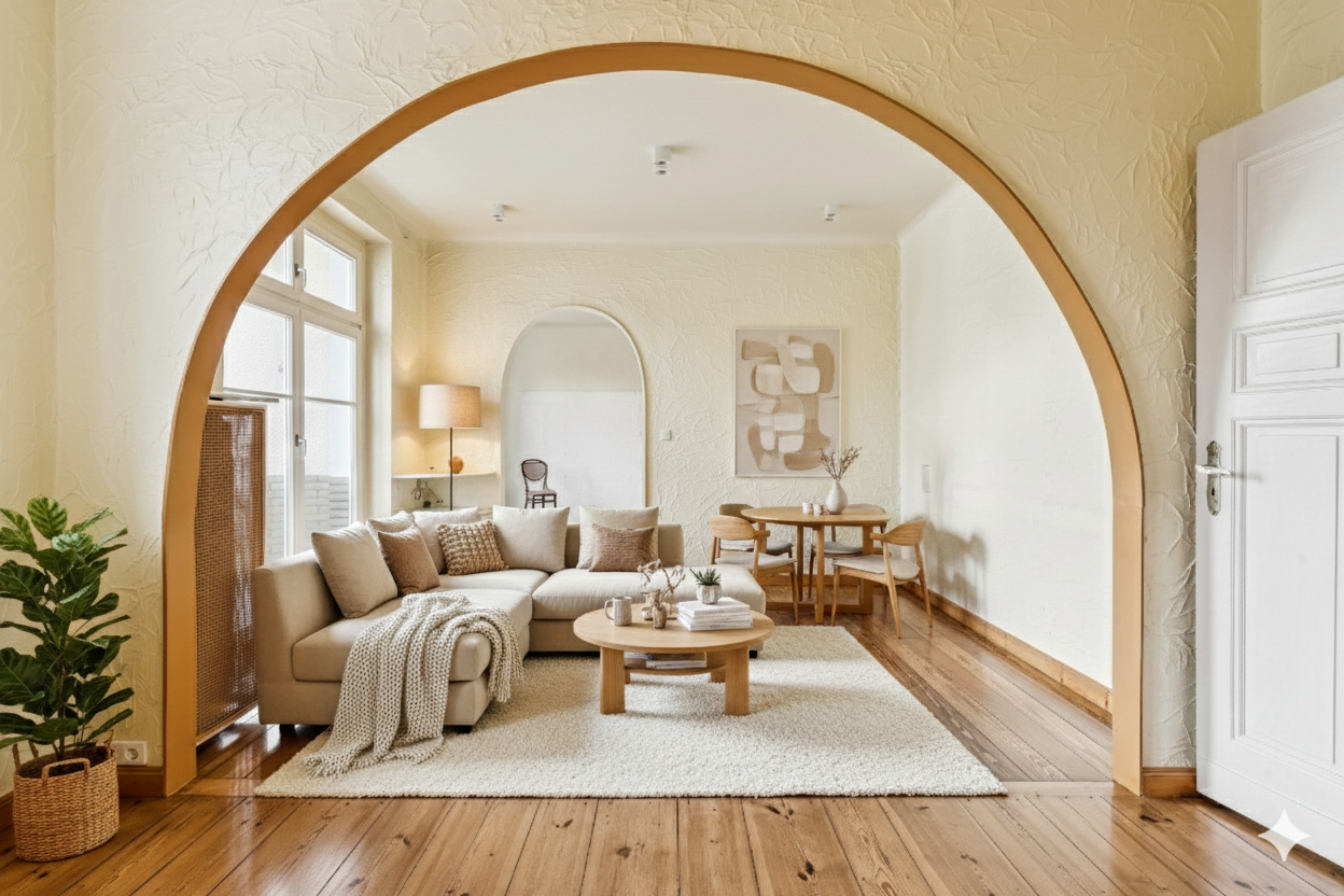 Helle Vier-Zimmer-Wohnung mit großem Gestaltungspotenzial