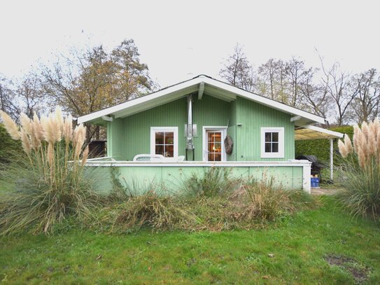 Am WOCHENENDE ab auf's LAND! Holzhaus im Wümmepark zu verkaufen.