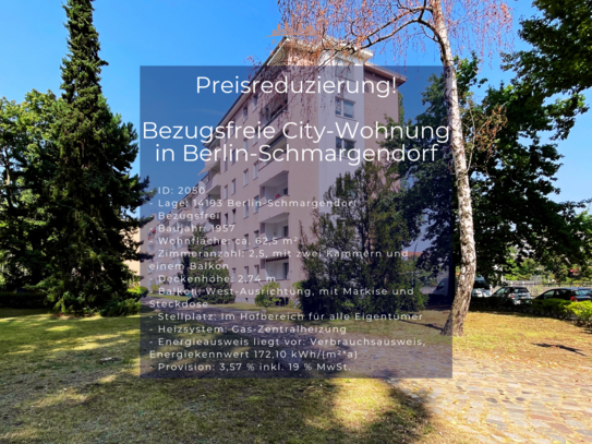 Bezugsfreie City-Wohnung in Berlin-Schmargendorf