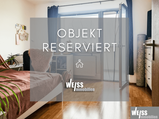 +++RESERVIERT+++ Studenteneltern, 2-Zimmer Wohnung mit Balkon, WG-geeignet