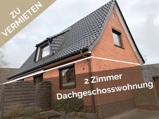 Helle Dachgeschosswohnung mit Balkon und Gartennutzung in Flensburg zu vermieten.